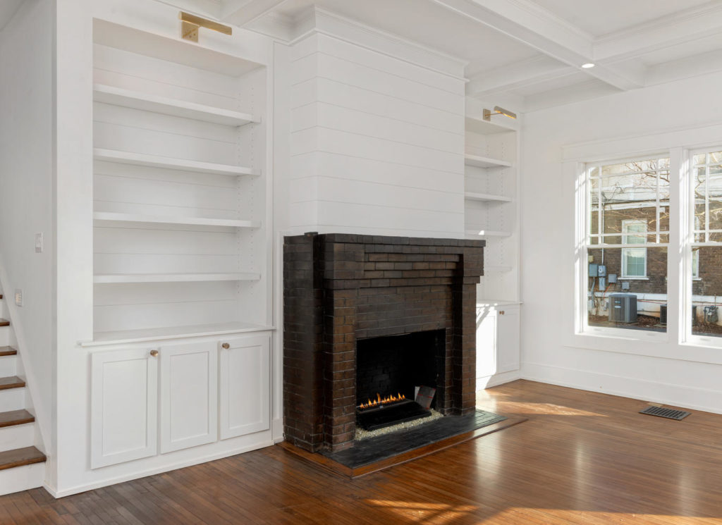 Image of fireplace by MT Building Group in Murfreesboro